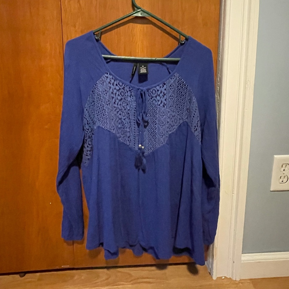 Blue blouse